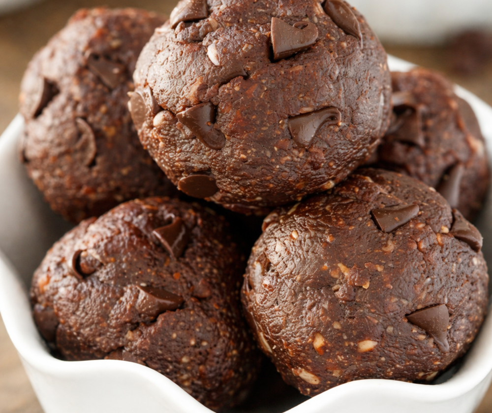 High-Protein Double Chocolate Protein Balls