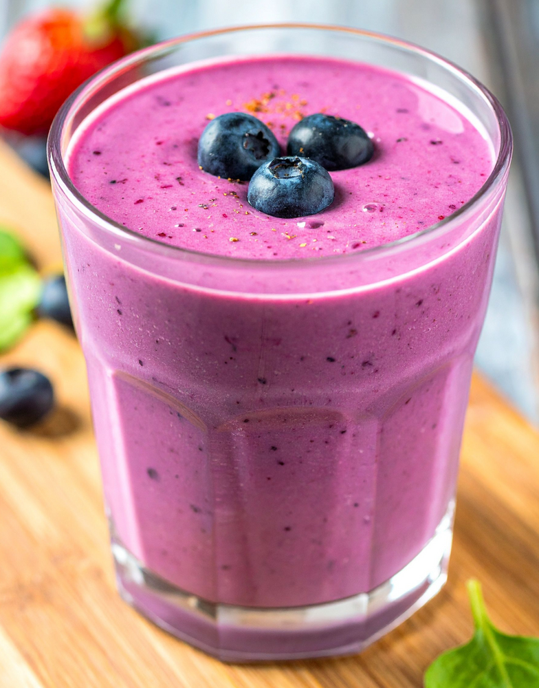 Vanilla Berry Protein Smoothie